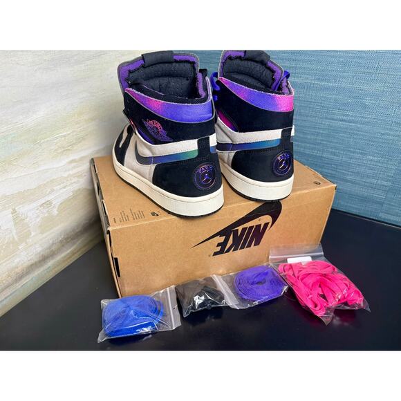 Excellent Condition - Size 8.5M - Air Jordan 1 Zoom Comfort \'Paris\' PSG